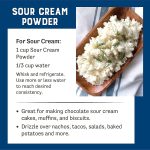 Judee's Small Dairy Bundle: Whole Milk Powder (11 oz), Sour Cream Powder (11.25 oz), Yogurt Powder (11.25 oz) - Image 5